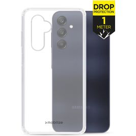 Mobilize Naked Protection Durchsichtig Samsung Galaxy A25 Hülle Hardcase Backcover Stoßfest - Transparent
