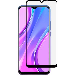 Mobigear Premium Xiaomi Redmi 9 Panzerglas Gehärtetes Glas Displayschutz - Hüllenfreundlich - Schwarz