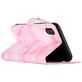 Mobigear Marble iPhone XS Hülle Klapphülle Geldbörse - Pink