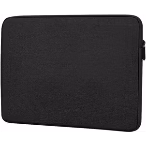 Mobigear Solid Laptop Sleeve 13 Zoll Laptop Hülle - Schwarz