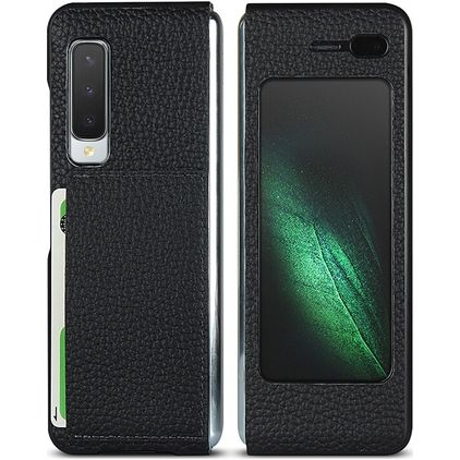 Mobigear Excellent Samsung Galaxy Fold Hülle Backcover - Blau