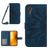 Mobigear Sunflower Samsung Galaxy Xcover 7 Hülle Klapphülle Geldbörse - Marineblau