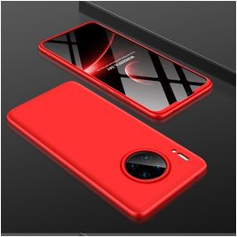 Mobigear TriGuard Huawei Mate 30 Hülle Hardcase Backcover - Rot