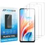 Mobigear OPPO A38 Displayschutz Schutzfolie - Hüllenfreundlich (3er Pack)