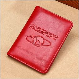 Mobigear RFID Reisepasshülle - Rot