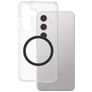 CARE by PanzerGlass Flagship Samsung Galaxy S25 Ultra MagSafe Hülle Hardcase Backcover - Transparent / Schwarz