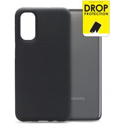 My Style Tough Samsung Galaxy A71 Hardcase Backcover Shockproof - Schwarz