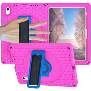 Mobigear Ruggedized iPad 10 (2022) Hülle EVA Schaum Backcover + Ständer - Pink