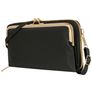 Antonio Fonzo Crossbody Clutch Snap Handytasche - Large - Schwarz