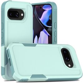 Mobigear Heavy Armor Google Pixel 9a Hülle Hardcase Backcover Stoßfest - Grün