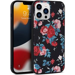 Mobigear Flowers iPhone 14 Plus Hülle Hardcase Backcover - Model 2