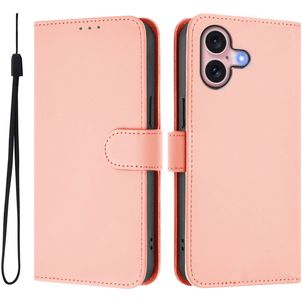 Mobigear Urban Wallet iPhone 16 Hülle Klapphülle Geldbörse - Pink