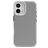 Mobigear Crystal iPhone 16 Hülle Hardcase Backcover - Grau
