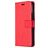 Mobigear Wallet Samsung Galaxy A41 Hülle Klapphülle Geldbörse - Rot
