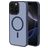 Mobiparts Hardcover iPhone 16 Pro Max MagSafe Hülle Hardcase Backcover - Satin Blue