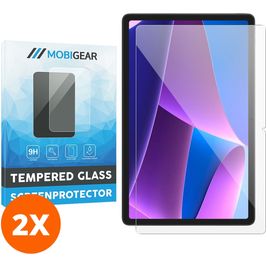Mobigear Lenovo Tab P11 Pro Gen 2 Panzerglas Gehärtetes Glas Displayschutz - Hüllenfreundlich (2er Pack)