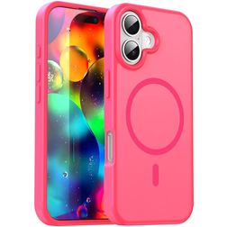 Mobigear Shockproof iPhone 17 MagSafe Hülle Hardcase Backcover - Rose Red