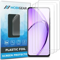 Mobigear OPPO A80 Displayschutz Schutzfolie - Hüllenfreundlich (3er Pack)