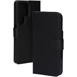 Mobiparts Classic Wallet Samsung Galaxy S25 Ultra Hülle Klapphülle - Schwarz