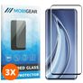 Mobigear Curved Xiaomi Mi 11 Panzerglas Gehärtetes Glas Displayschutz - Hüllenfreundlich - Schwarz (3er Pack)