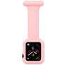 Mobigear Clip Case Krankenschwester Apple Watch Armband Pin-Verschluss - 46/45/44 mm - Pink