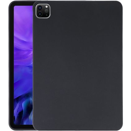 Mobigear Basics Dünne iPad Pro 11 Zoll (2020) Hülle Flexibles TPU Backcover - Schwarz
