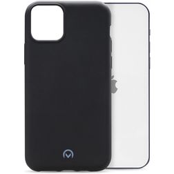 Mobilize Rubber Gelly iPhone 12 Pro Hülle Flexibles TPU Backcover - Matt Black
