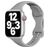 Mobigear Sport Slim Silikon Apple Watch Armband Drückerschließe - 42/41/40/38 mm - Grau