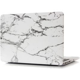 Mobigear Marble MacBook Pro 13 Zoll (2012-2015) Hardcase Hülle MacBook Case - Weiß - Model A1425 / A1502