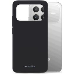 Mobilize Rubber Gelly POCO F8 Pro TPU (flexibel) Backcover - Schwarz