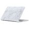 Mobigear Marble MacBook Air 15 Zoll (2023-2025) Hardcase Hülle MacBook Case - Grau - Model A2941 / A3114 / A3241