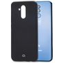 Mobilize Rubber Gelly Huawei Mate 20 Lite Hülle Flexibles TPU Backcover - Matt Black