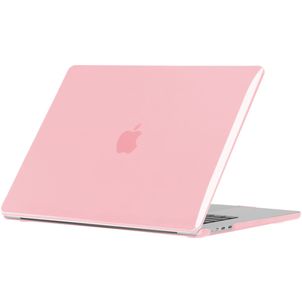 Mobigear Glossy MacBook Air 13 Zoll (2022-2026) Hardcase Hülle MacBook Case - Pink - Model A2681 / A3113 / A3240 / A3449