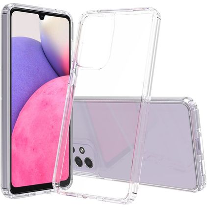 Mobigear Crystal Transparent Samsung Galaxy A33 Hardcase Backcover - Transparent