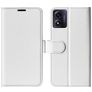 Mobigear Wallet Motorola Moto E13 Hülle Klapphülle Geldbörse - Weiß