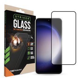Striker Xtreme Impact Samsung Galaxy S23 FE Panzerglas Gehärtetes Glas Displayschutz - Hüllenfreundlich
