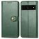 Mobigear Snap Button Google Pixel 7 Pro Klapphülle Portemonnaie - Grün