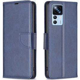 Mobigear Excellent Xiaomi 12T Hülle Klapphülle Geldbörse - Blau Mobigear Excellent Xiaomi 12T Hülle Klapphülle Geldbörse - Blau