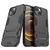 Mobigear Armor Stand iPhone 13 Hülle Hardcase Backcover Stoßfest mit Ständer - Schwarz