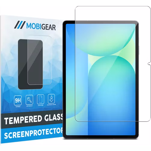 Mobigear Samsung Galaxy Tab S10 FE Plus Panzerglas Gehärtetes Glas Displayschutz - Hüllenfreundlich