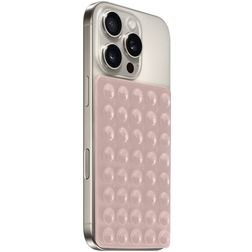 Mobiparts Sticky Pad Saugnapf-Handyhalterung - Beige Universal