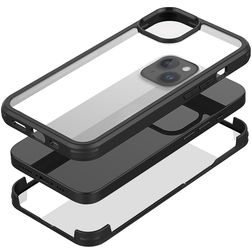Mobilize 360 Protection iPhone 14 Plus Hülle Hardcase Backcover Stoßfest - Schwarz