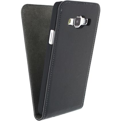 Mobilize Premium Magnet Samsung Galaxy A3 (2015) Hülle Flipcase - Schwarz