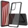 Mobigear Crystal Samsung Galaxy A73 Hülle Hardcase Backcover - Transparent / Schwarz