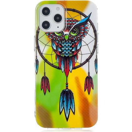 Mobigear Design iPhone 12 Pro Max Hülle Flexibles TPU Backcover - Traumfänger