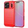 Mobigear Brushed Slim iPhone 18 Pro TPU (flexibel) Backcover - Rot