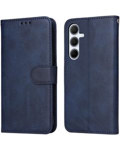 Mobigear Wallet Samsung Galaxy A56 Hülle Klapphülle Geldbörse - Blau