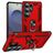 Mobigear Armor ring Samsung Galaxy S26 Ultra Hülle Hardcase Backcover Stoßfest mit Ringhalter - Rot