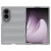Mobigear Bumpy Samsung Galaxy Z Fold 8 Hülle Flexibles TPU Backcover - Grau