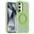 Mobigear Shockproof Samsung Galaxy S24 FE MagSafe Hülle Hardcase Backcover - Grün